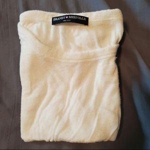 Brandy Melville Lightweight Sleeveless crop tank top